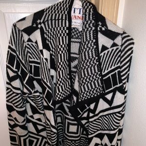 Aztec print sweater
